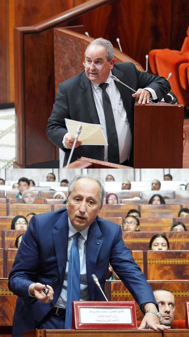 احتجاجات جيل ”زيد” تخرج وزيرا التربية والتعليم عن صمتهما