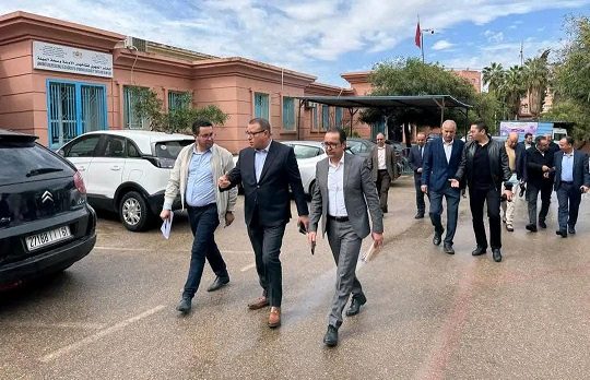 الوالي محمد بنريباك يفاجئ قسم الولادة بالمستشفى الجهوي ببني ملال في زيارة ميدانية صباح اليوم