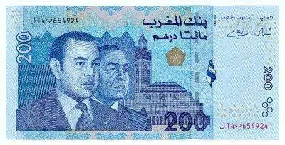 ورقة من فئة 200 درهم تكشف شبكة لترويج النقود المزيفة بالعروي