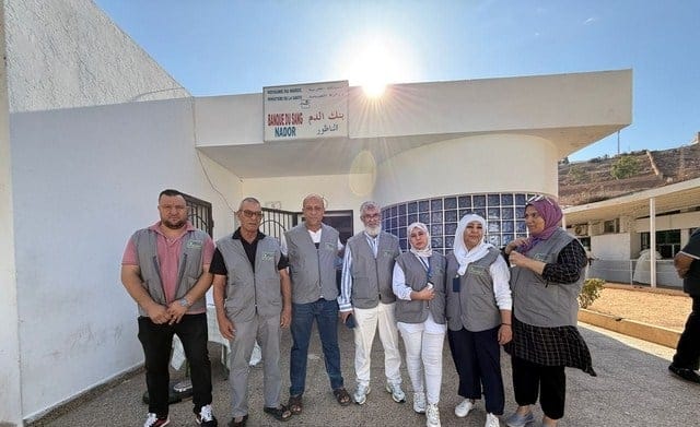 حملة للتبرع بالدم بالناظور في إطار برنامج “تآزر” لسد الخصاص بالمستشفى الإقليمي