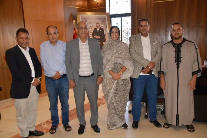 لقاء تواصلي بين عصبة وادنون لكرة القدم ورئيسة مجلس الجهة لتعزيز دعم الرياضة