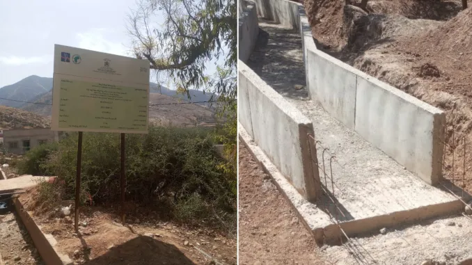 تعثر مشروع تهيئة الساقية بأمزميز يثير غضب سكان تيزكين ويدفعهم للمطالبة بالمحاسبة والتدخل العاجل
