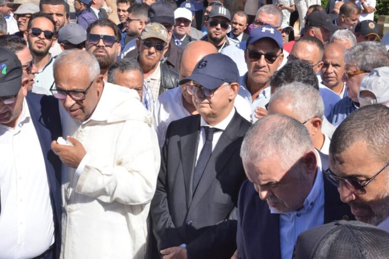 الدار البيضاء.. تشييع جثمان الحاج أحمد حنين والد المفتش العام لحزب الاستقلال في موكب جنائزي مهيب