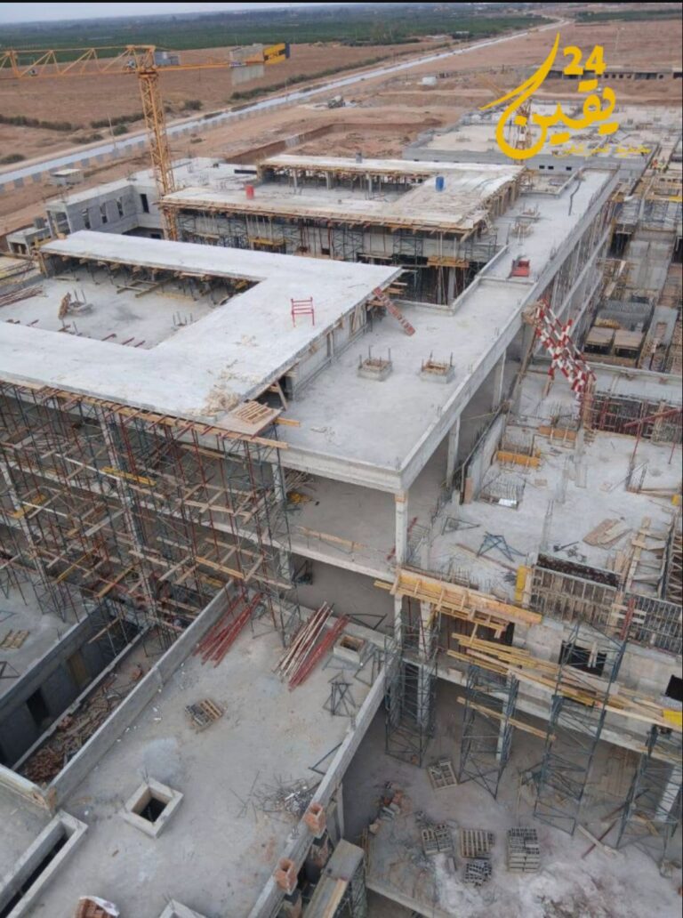 ورش بناء المستشفى الجهوي الجديد ببني ملال يسير بخطى ثابتة نحو الاكتمال