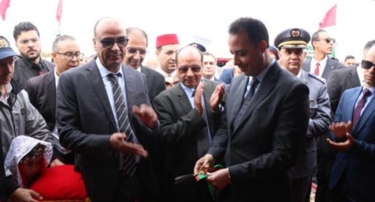 الكاتب العام لوالي جهة كلميم واد نون يشرف على افتتاح فعاليات المهرجان الدولي “ظلال أركان” في دورته الثامنة بتيمولاي