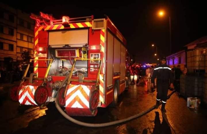 طنجة…..اندلاع حريق داخل شقة سكنية واصابة سيدة