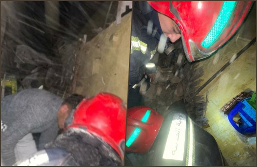 مراكش.. نجاة أربعة أشخاص من انهيار سقف منزل بحي الفخارة