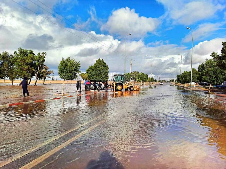 تصريف الفيضانات والأمطار في مجاري الصرف الصحي… أزمة تدبير المياه تحت المجهر بالفقيه بن صالح