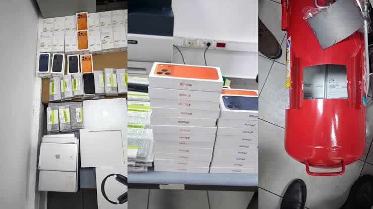 إحباط محاولة تهريب هواتف ذكية ومعدات إلكترونية بميناء طنجة المتوسط