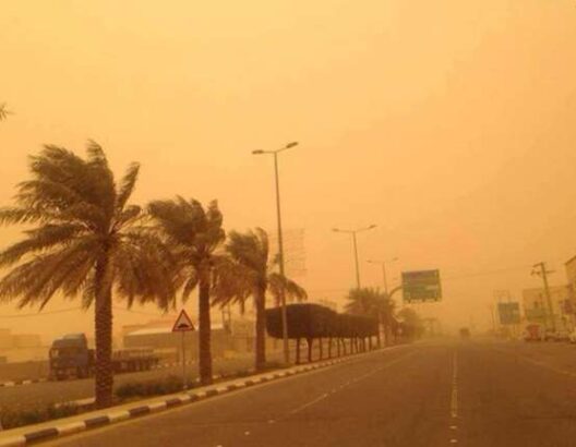 نشرة إنذارية.. رياح قوية وعواصف رملية بعدد من مناطق المملكة ابتداء من الجمعة