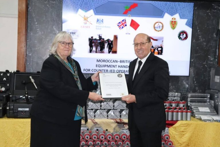 تعاون أمني مغربي-بريطاني لتعزيز قدرات تفكيك المتفجرات