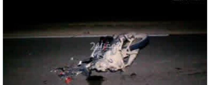 مصرع سائق دراجة نارية في حادثة سير مروعة بدوار أيت الوالي نواحي قصبة تادلة