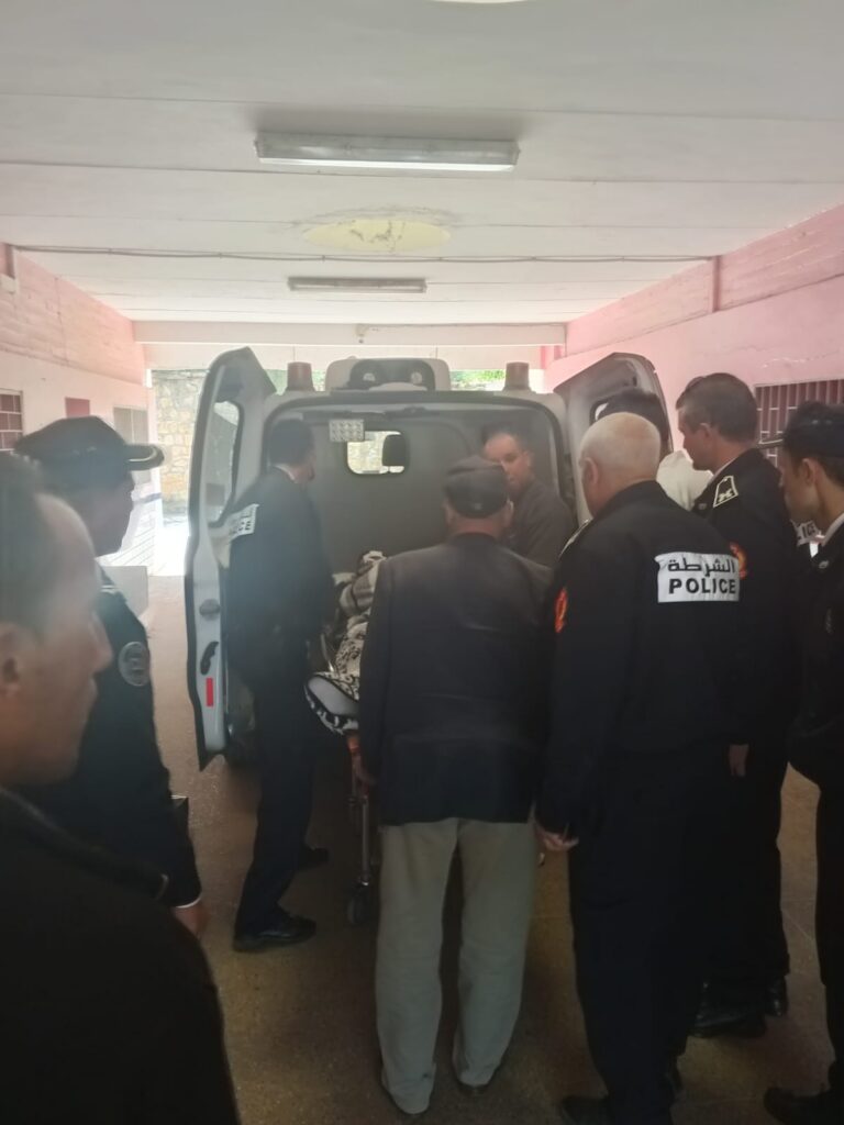 حادثة سير خطيرة تُصيب شرطيا للدراجين(الصقور) بقصبة تادلة