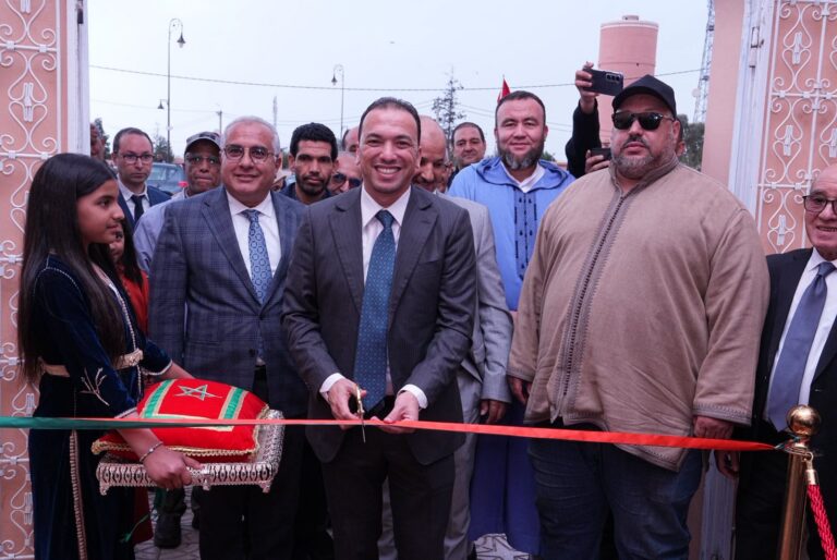 لحسن السعدي يعطي انطلاقة استغلال مجمع الصناعة التقليدية بتمصلوحت لتعزيز الاقتصاد المحلي