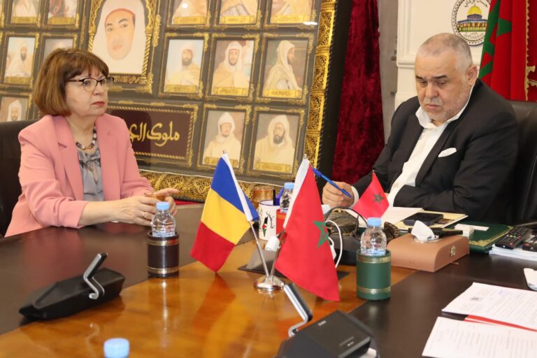 استقبال سفيرة رومانيا بالمغرب لتعزيز التعاون الاقتصادي