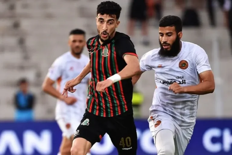 الجيش الملكي يحسم ذهاب نصف النهائي بثنائية نظيفة أمام نهضة بركان