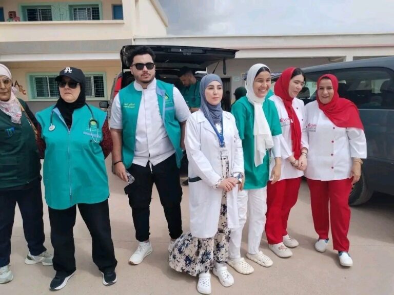 جمعية نساء الغد للتنمية ببوعرك تنظم قافلة طبية متعددة التخصصات لفائدة أزيد من 1500 مستفيد مستفيد