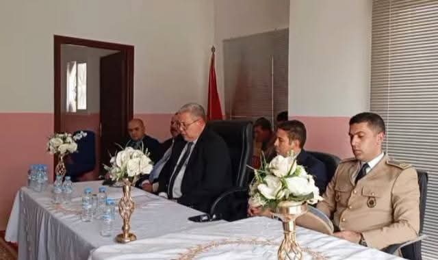 قيادة المعازيز بإقليم الخميسات تحتضن حفل تنصيب القائد الجديد محمد التريطقي