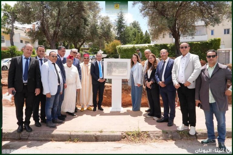 نافورة مغربية تزين مدينة أثينا وتعكس إشعاع الصناعة التقليدية المغربية