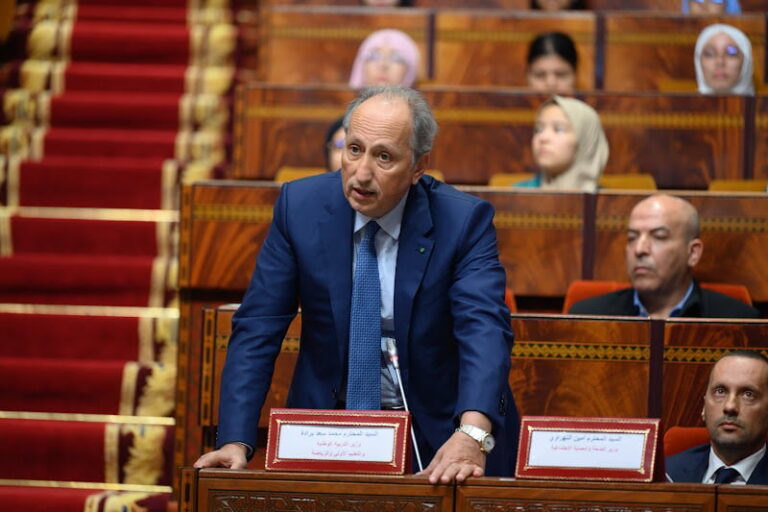 mohamed-saad-berrada-session-nationale-du-Parlement-de-l-Enfant