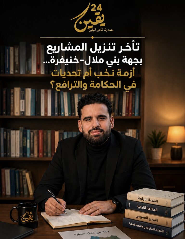 تأخر تنزيل المشاريع بجهة بني ملال–خنيفرة… أزمة نخب أم تحديات في الحكامة والترافع؟