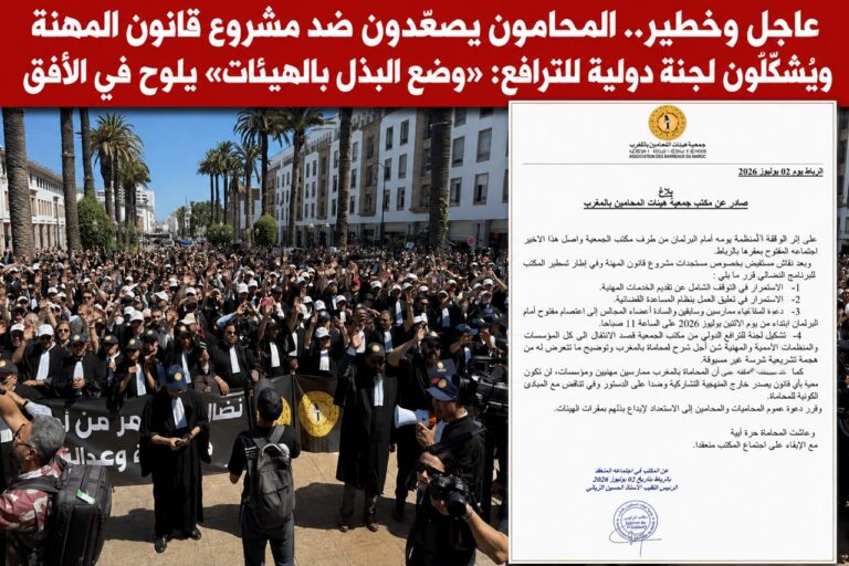 عاجل.. المحامون يصعّدون ضد مشروع قانون المهنة ويُشكّلون لجنة دولية للترافع: «وضع البذل بالهيئات» يلوح في الأفق