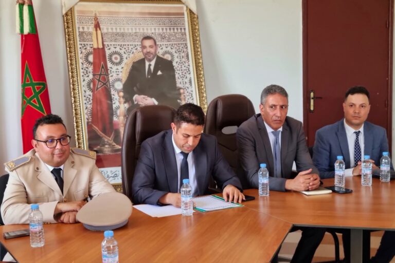 تعيين عبد الحق الباشا قائداً جديداً على قيادة آيت أوريبل – مجمع الطلبة بإقليم الخميسات