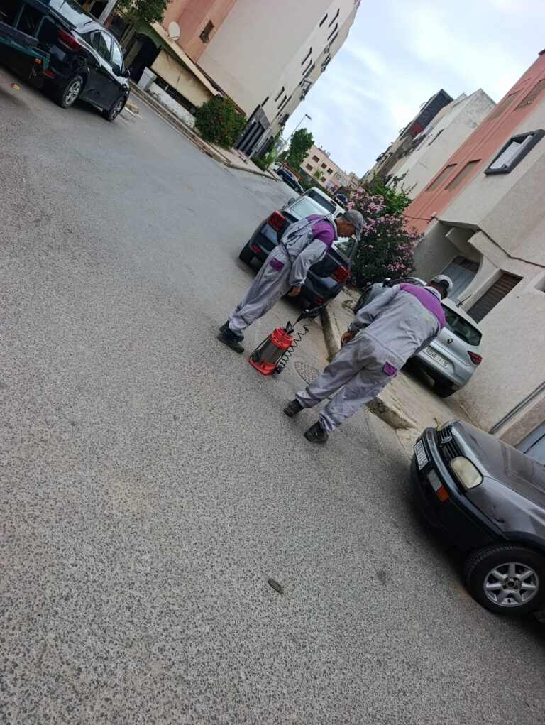 استجابة سريعة لـ”كازا بيئة” لمعالجة انتشار الحشرات بالحي الحسني بعد شكاية جمعية محلية