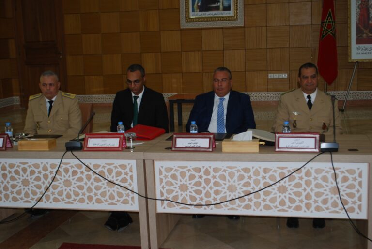 تنصيب السيد علي أيناو باشا لمدينة أكوراي بإقليم الحاجب