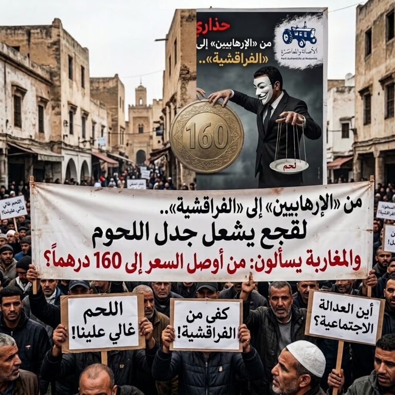 من «الإرهابيين» إلى «الفراقشية».. لقجع يشعل جدل اللحوم والمغاربة يسألون: من أوصل السعر إلى 160 درهماً؟