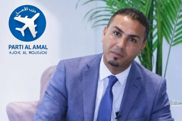 حزب الأمل يزكي عزيز بنشكر وكيلاً للائحته بدائرة الحي الحسني في تشريعيات 2026