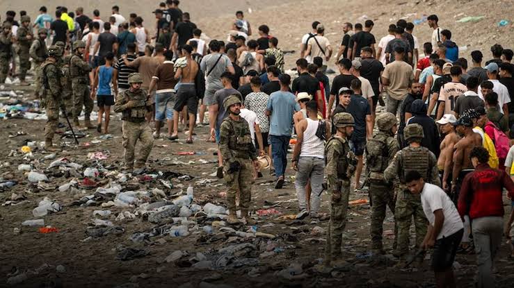 العصبة المغربية لحقوق الإنسان تطالب بتحقيق مستقل في أحداث سبتة وتستنكر استعمال القوة ضد المهاجرين