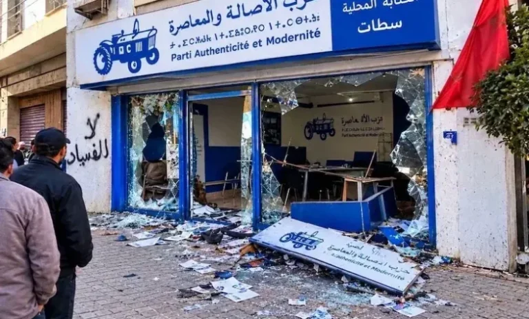 سطات.. إيداع المشتبه فيه الرئيسي في قضية تخريب مقر «البام» السجن ومتابعة شخصين في حالة سراح