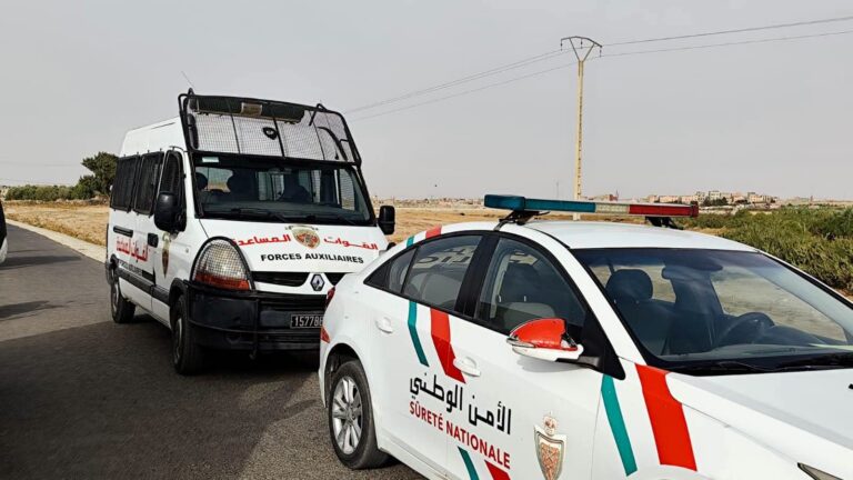 العثور على شخص متوفى بجانب دراجته النارية بطريق المرابطين في ابن جرير