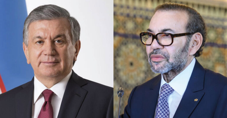 الملك يهنئ رئيس جمهورية أوزبكستان