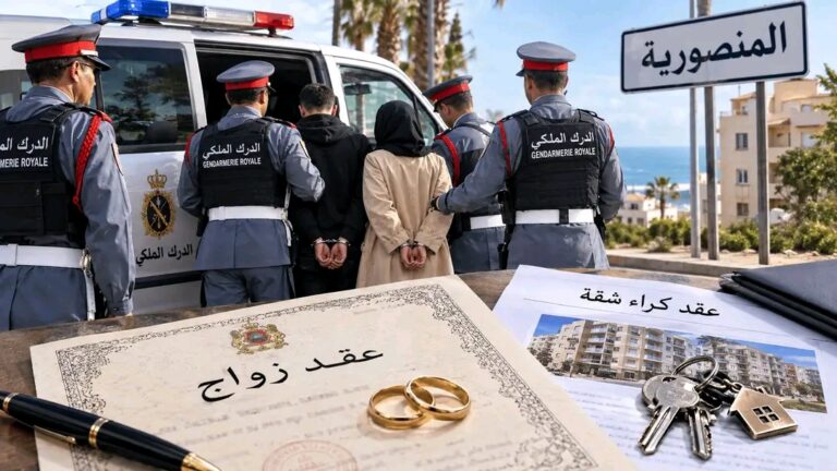 المنصورية.. توقيف شخصين للاشتباه في تزوير عقد زواج لكراء شقة