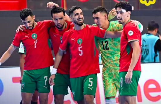 المنتخب المغربي يتوج بطلاً لكأس أمم إفريقيا لكرة القدم داخل القاعة للمرة الرابعة