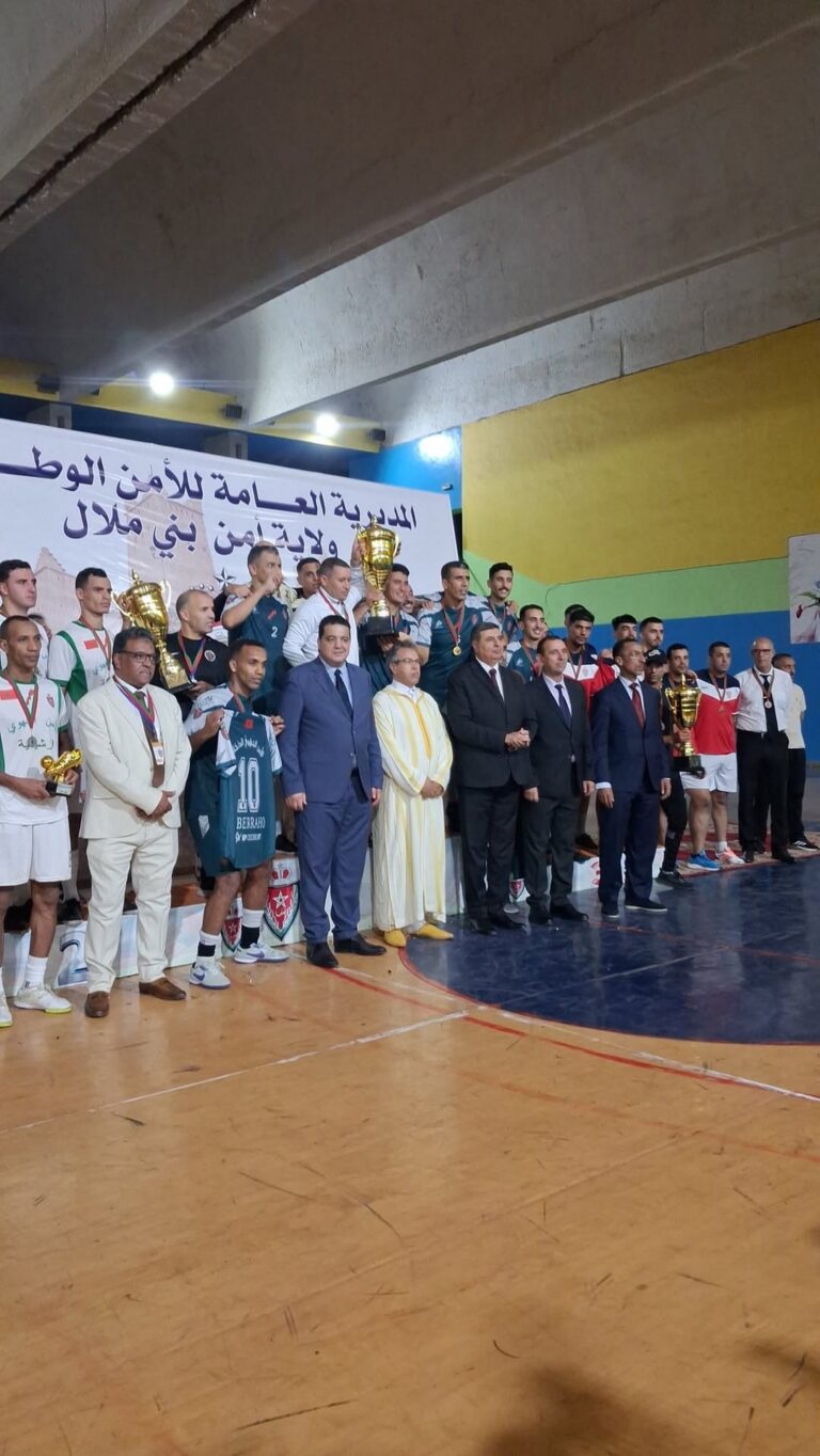 الأمن الوطني بالداخلة يحسم لقب البطولة الجهوية للفوتسال ببني ملال