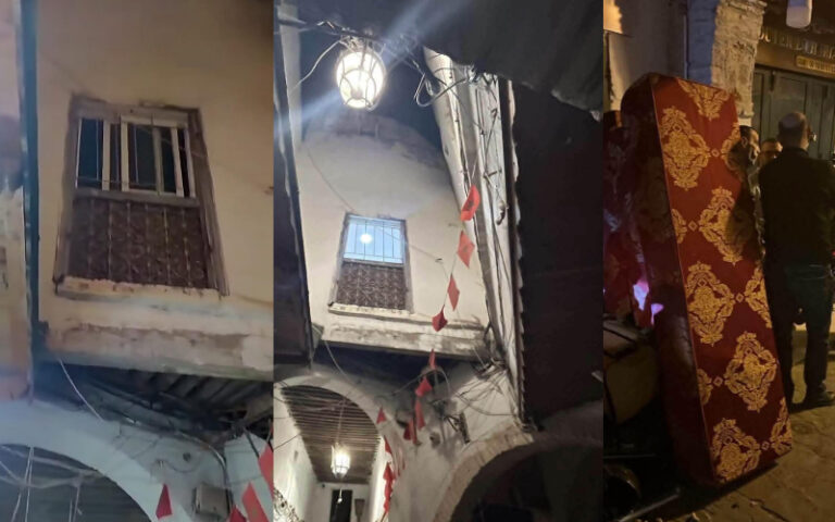 انهيار جزئي لسقف منزل بالمدينة العتيقة بتطوان واستنفار للسلطات المحلية